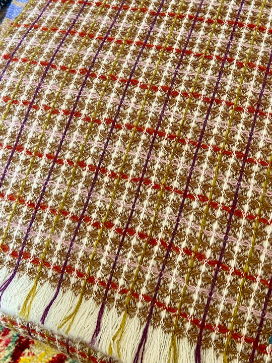 100% Alpaca Woven Throw