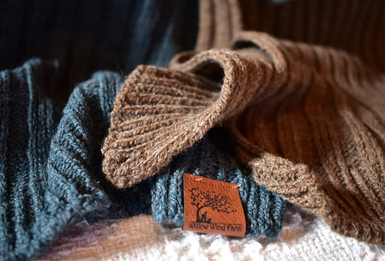 Scarf - Alpaca Merino Ribbed